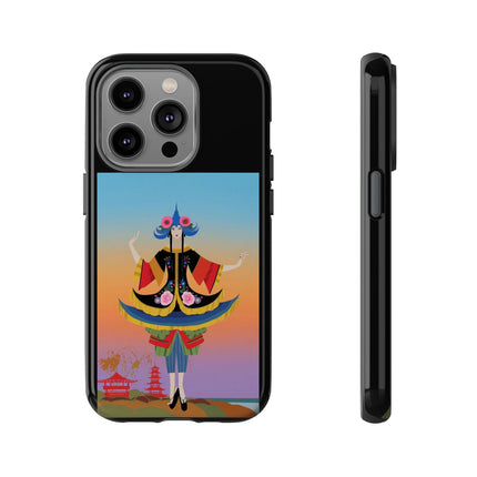 Colorful Dancer Phone Case – Vibrant Grace & Cultural Elegance