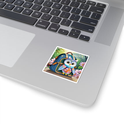 Baby Owl Kiss-Cut Stickers (4 Sizes)