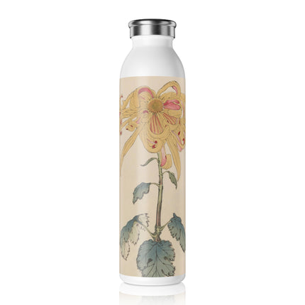 Keika Hyakugiku, Pl.11 by Keika Hasegawa Slim Water Bottle