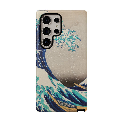 The Great Wave off Kanagawa by Katsushika Hokusai Phone Cases