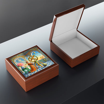 The Astronomer’s Garden Jewelry Box