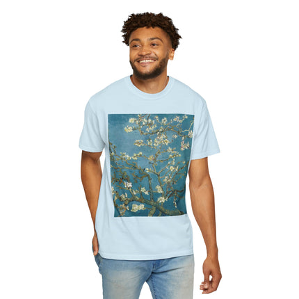 Almond Blossom by Vincent van Gogh Unisex Garment-Dyed T-shirt