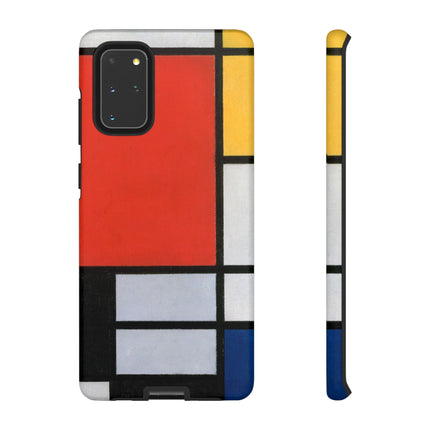 Composition with Red, Yellow, Blue, and Black by Piet Mondrian Phone Cases