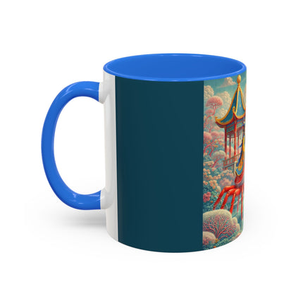 The Celestial Crab Navigator Colorful Mugs (11oz, 15oz)