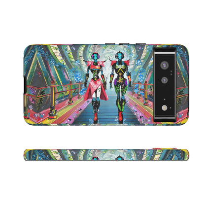 Cyber Punk Robot Models Phone Cases