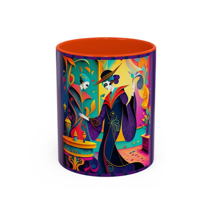 Phantoms of Elegance Colorful Mugs (11oz, 15oz)