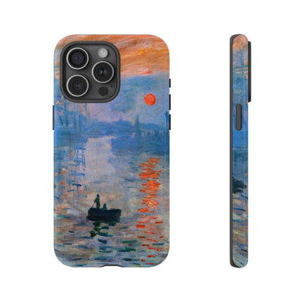 Sunrise by Claude Monet Phone Cases