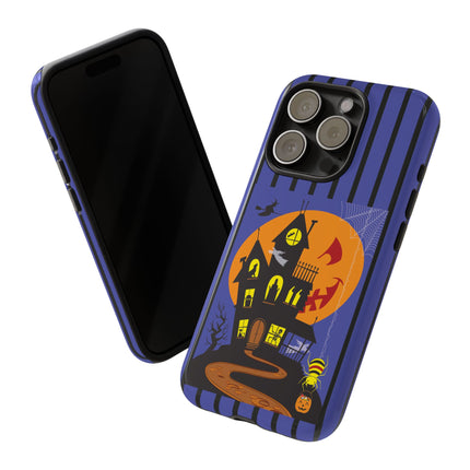 Halloween Night at the Haunted House Phone Cases