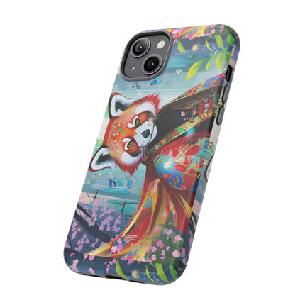 Cybernetic Red Panda Phone Cases