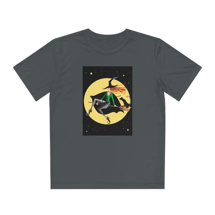 A Witch’s Moonlit Flight Youth Competitor Tee