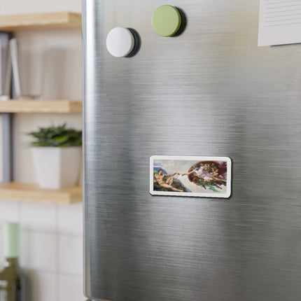 The Creation of Adam by Michelangelo Buonarroti Die-Cut Magnets (5 Sizes)