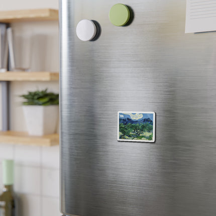 Olive Trees by Vincent Van Gogh Die-Cut Magnets (5 Sizes)