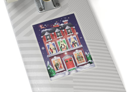 A Christmas Eve Celebration Kiss-Cut Stickers (4 Sizes)