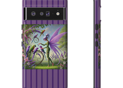 Lavender-Winged Fairy Phone Cases