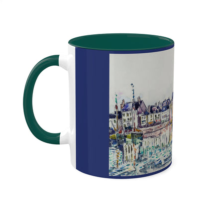 Le Croisic by Paul Signac Colorful Mugs, 11oz