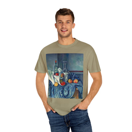 The Peppermint Bottle by Paul Cézanne Unisex Garment-Dyed T-shirt