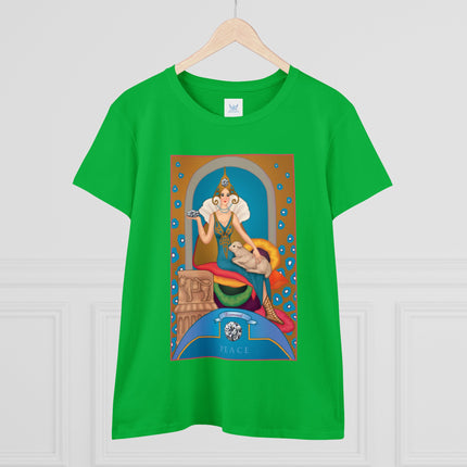 April & Diamond (from the Gem Series) by Sofia Chiostri Women's Midweight Cotton Tee