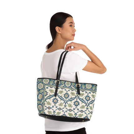 Arabesques by Émile Prisse d'Avennes PU Leather Shoulder Bag