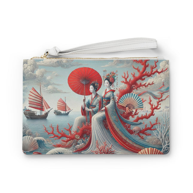 Ladies by the Quiet Sea Clutch Bag