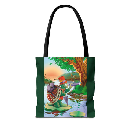 Turtle's Journey Tote Bag (AOP)