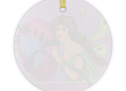 The Fairy’s Blossom Glass Ornament