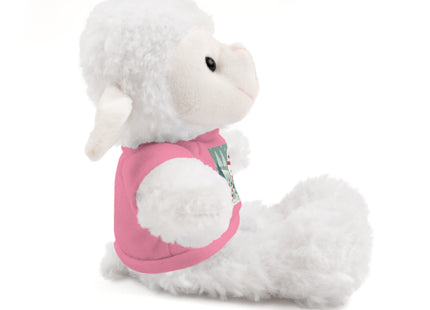 Candy Cane Timekeeper Bunny Stuffed Animals with Tee