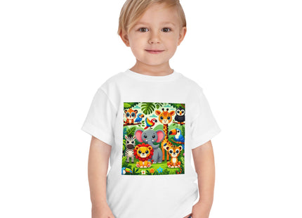 Jungle Friends Parade Toddler Short Sleeve Tee