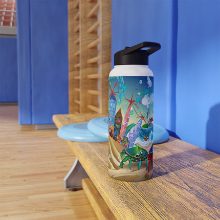 Crab Architect Stainless Steel Water Bottle