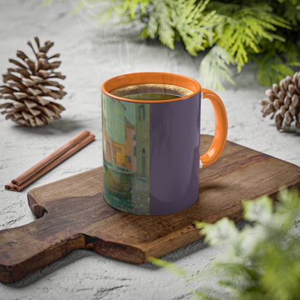 La Fontaine, Saint-Paul De Vence by Henri Le Sidaner Colorful Mug