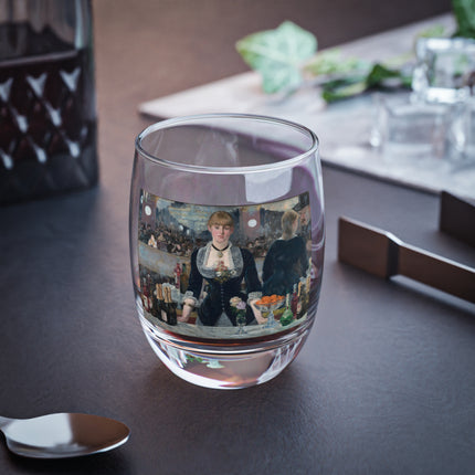 A Bar at the Folies-Bergère by Edouard Manet Whiskey Glass