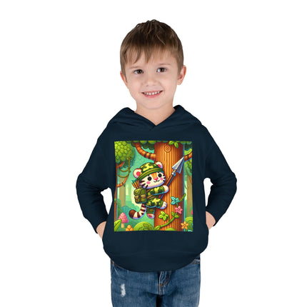 Stealthy Stripes Toddler Pullover Fleece Hoodie