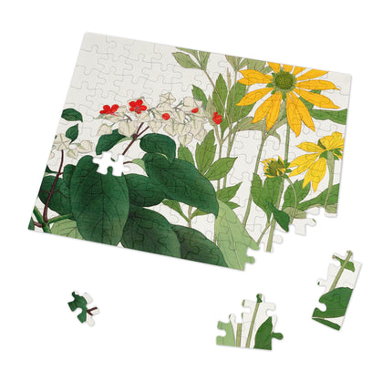 Clerodendrum & Rudbeckia by Tanigami Kônan Jigsaw Puzzle (30, 110, 252, 500-Piece)