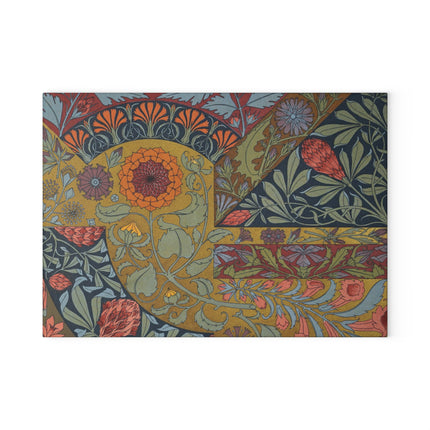 The Plant in Art and Industry Plate 068 by Anton Seder Glass Cutting Board