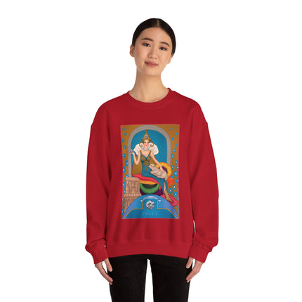April & Diamond (from the Gem Series) by Sofia Chiostri Heavy Blend™ Crewneck Sweatshirt
