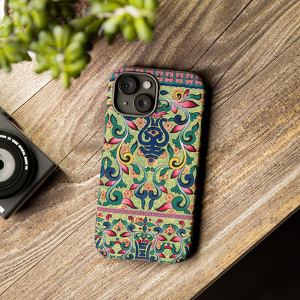 Colorful Flower Pattern by Owen Jones Phone Cases