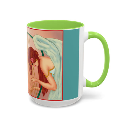 Heavenly Angel Duet Colorful Mugs (11oz, 15oz)