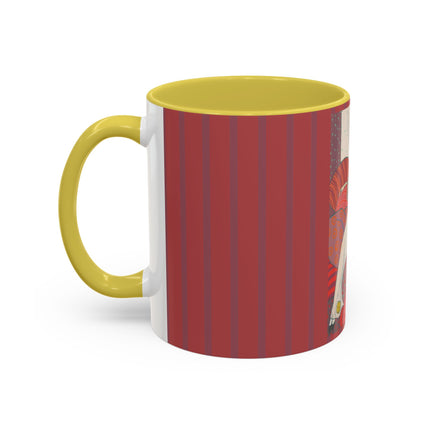 Les Coussins by Georges Lepape Colorful Mugs (11oz, 15oz)