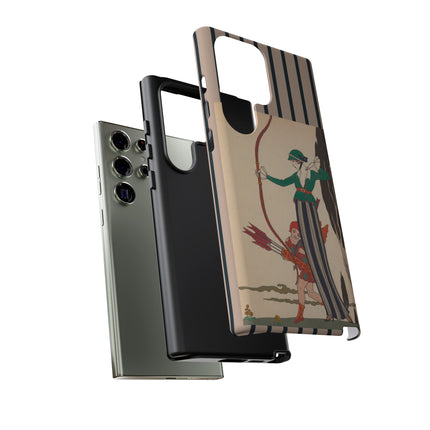 L'Arc Rouge by George Barbier Phone Cases