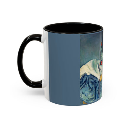 The Peppermint Bottle by Paul Cézanne Colorful Mugs (11oz, 15oz)