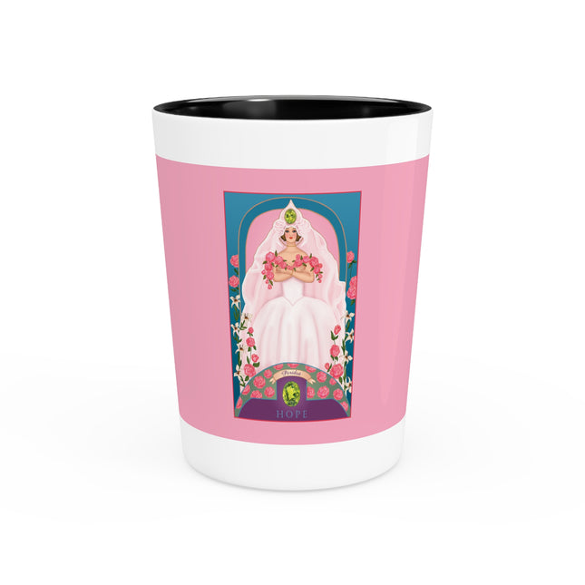 August & Peridot (from the Gem Series) by Sofia Chiostri Ceramic Shot Glass