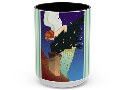 The Christmas Angel Colorful Mugs (11oz, 15oz)