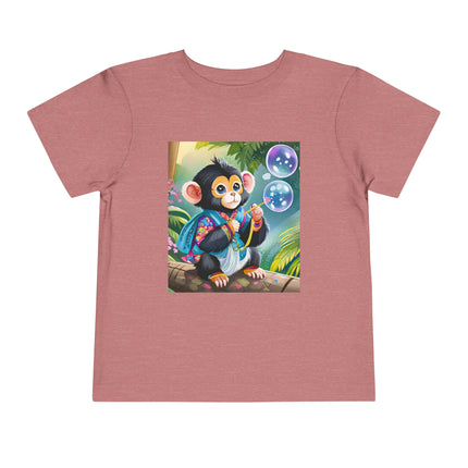 Bubble Magic in the Jungle Toddler Short Sleeve Tee