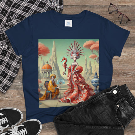 The Seahorse Court Cotton Tee