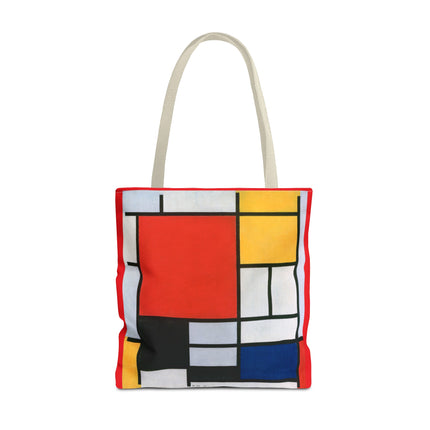 Composition with Red, Yellow, Blue, and Black by Piet Mondrian Tote Bag (AOP)