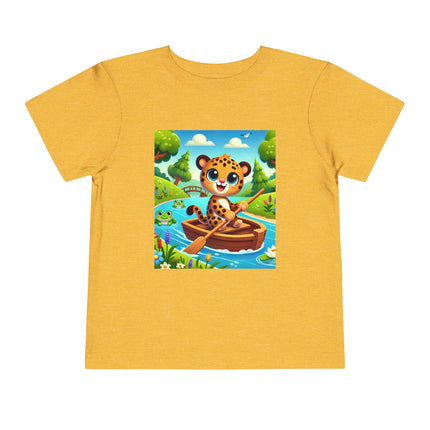 Little Explorer on the River Toddler Short Sleeve Tee