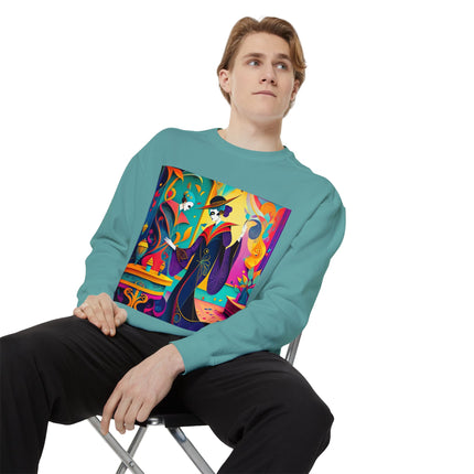 Phantoms of Elegance Unisex Garment-Dyed Sweatshirt