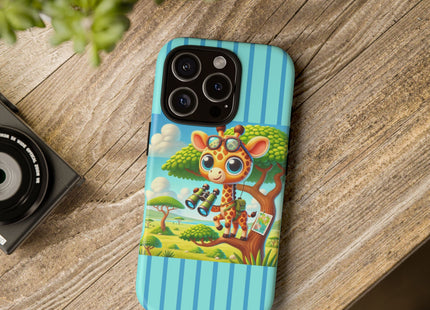 Giraffe Lookout Phone Cases