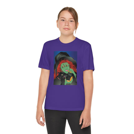 Mirror, Mirror A Witch's Touch Youth Competitor Tee