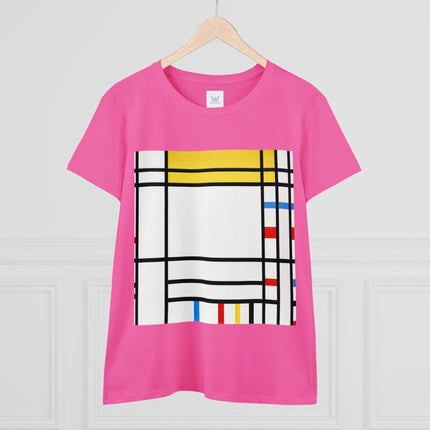 Place de la Concorde by Piet Mondrian Women's Midweight Cotton Tee