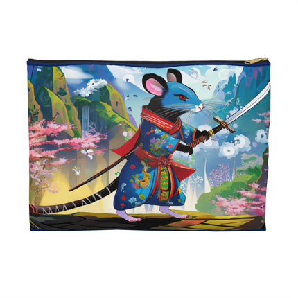 Cyber Samurai Rat Pencil Case